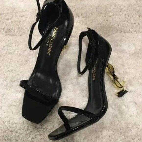 YSL Opyum Snake Heeled Sandals - Picture 5 of 5